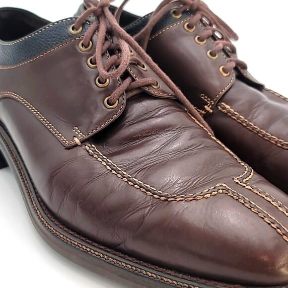 COLE HAAN RARE sz10 Country GOISER NORWEGIAN Split Toe Derby Oxford main image 9